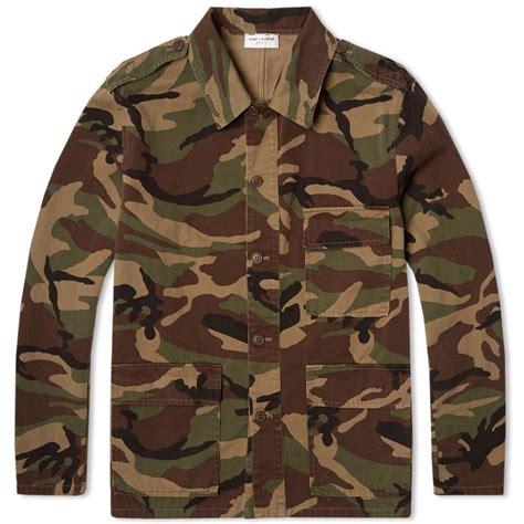 saint laurent camo jacket replica|Saint Laurent Bomber Jackets .